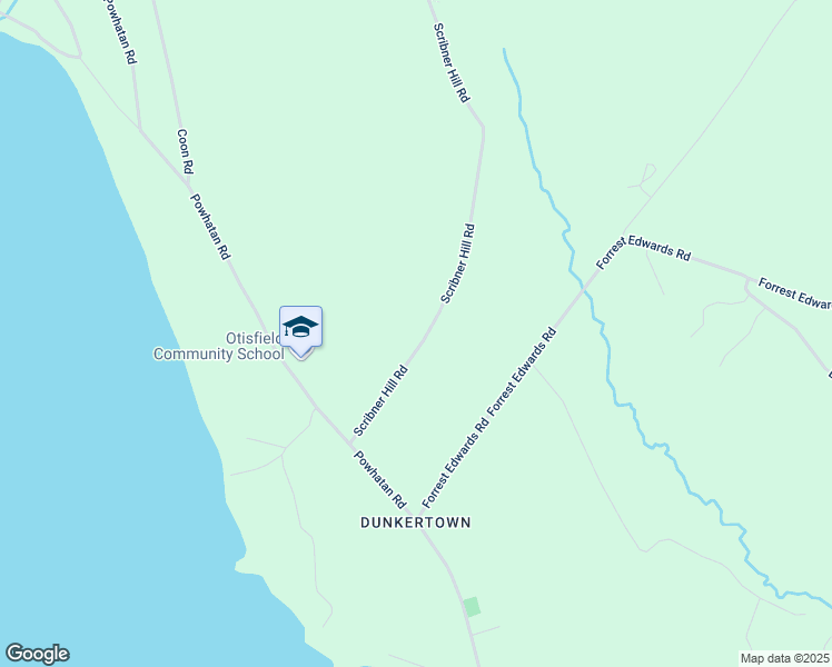 map of restaurants, bars, coffee shops, grocery stores, and more near 723 Scribner Hill Road in Otisfield