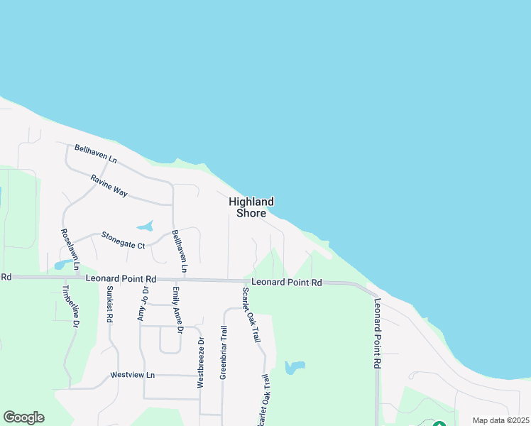 map of restaurants, bars, coffee shops, grocery stores, and more near 3860 Highland Shore Lane in Oshkosh