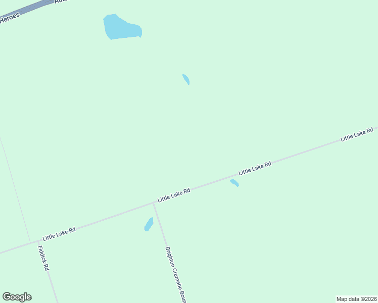 map of restaurants, bars, coffee shops, grocery stores, and more near 14764 Little Lake Road in Brighton