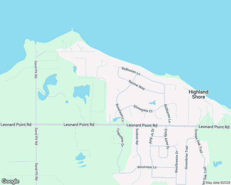 map of restaurants, bars, coffee shops, grocery stores, and more near 2175 Roselawn Lane in Oshkosh