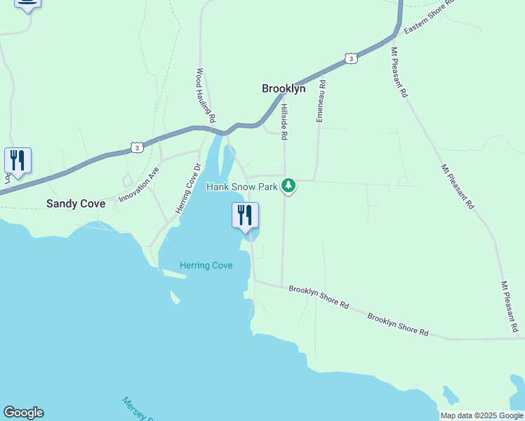 map of restaurants, bars, coffee shops, grocery stores, and more near 81 Brooklyn Shore Road in Brooklyn