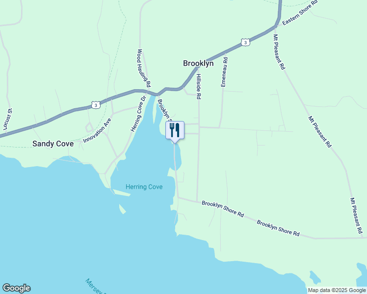 map of restaurants, bars, coffee shops, grocery stores, and more near 81 Brooklyn Shore Road in Brooklyn