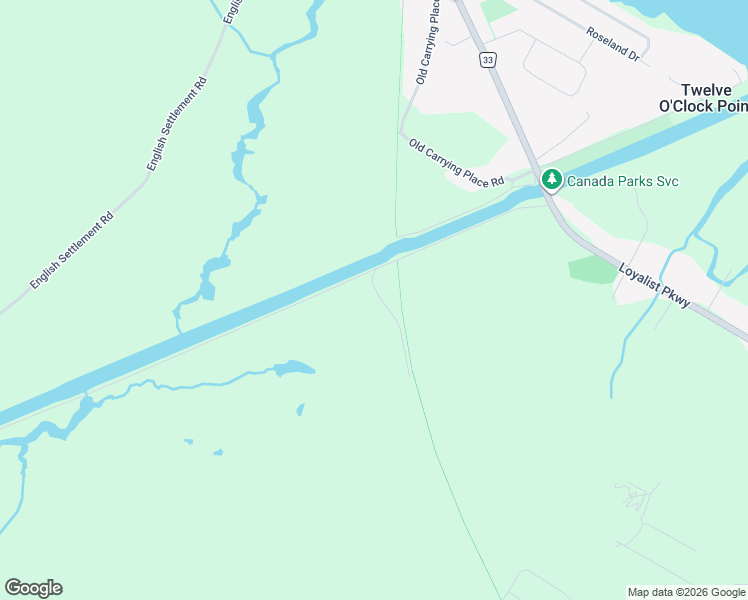 map of restaurants, bars, coffee shops, grocery stores, and more near Millennium Trail in Carrying Place