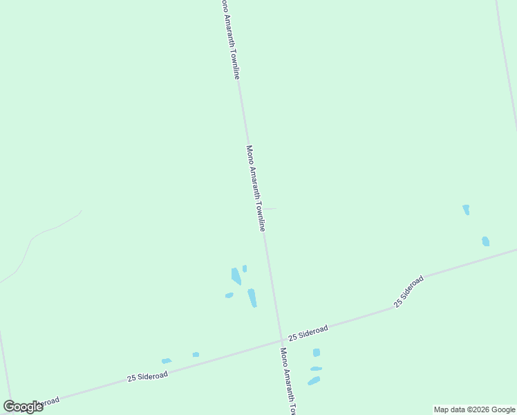 map of restaurants, bars, coffee shops, grocery stores, and more near 555374 Mono Amaranth Townline in Shelburne