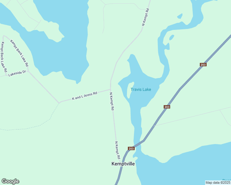 map of restaurants, bars, coffee shops, grocery stores, and more near 154 North Kempt Road in Kemptville