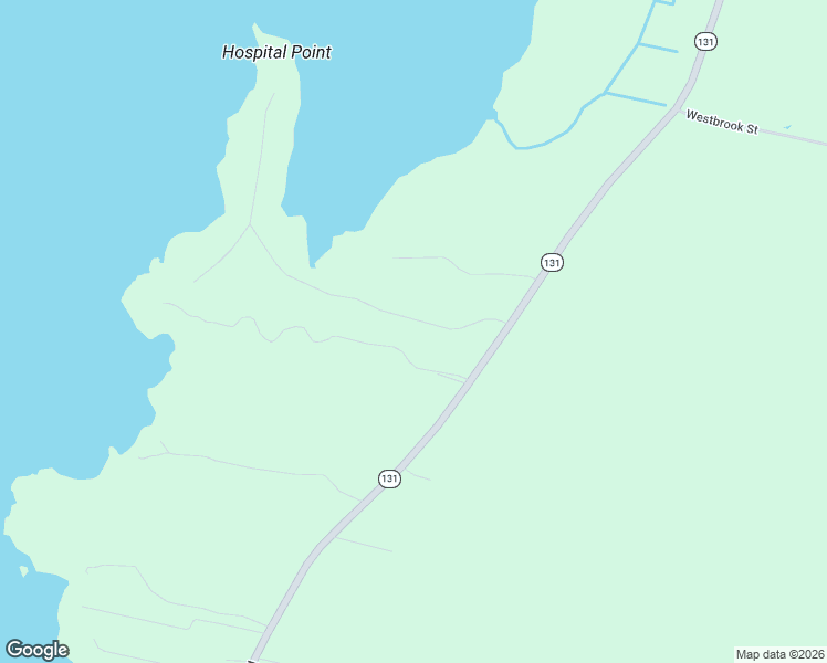 map of restaurants, bars, coffee shops, grocery stores, and more near 40 Ledge Road in South Thomaston