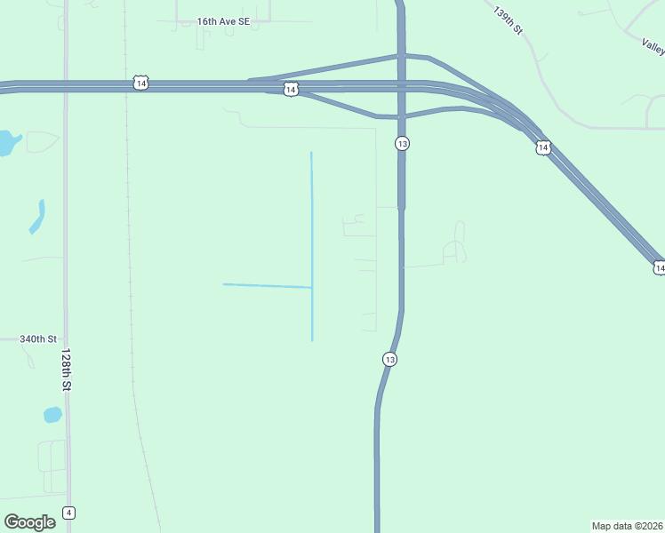 map of restaurants, bars, coffee shops, grocery stores, and more near 34159 Old Highway 13 in Waseca
