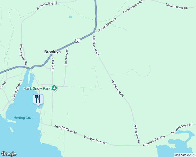 map of restaurants, bars, coffee shops, grocery stores, and more near North Street in Brooklyn