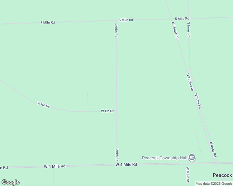 map of restaurants, bars, coffee shops, grocery stores, and more near Jenks Road in Lake County
