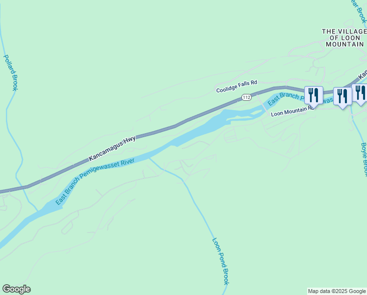 map of restaurants, bars, coffee shops, grocery stores, and more near 24 River View Drive in Lincoln