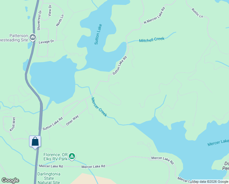 map of restaurants, bars, coffee shops, grocery stores, and more near 5850 Mercer Creek Drive in Florence