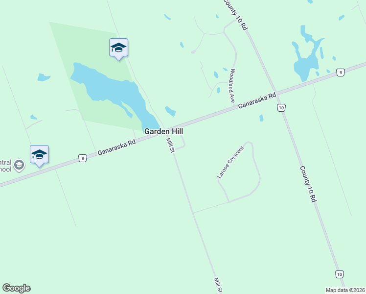 map of restaurants, bars, coffee shops, grocery stores, and more near 3825 Ganaraska Road in Campbellcroft