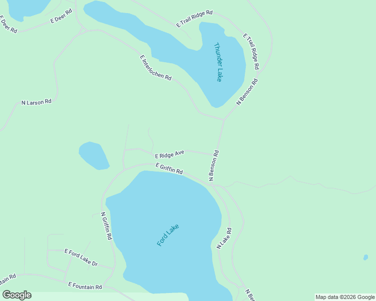 map of restaurants, bars, coffee shops, grocery stores, and more near 6135 East Ridge Avenue in Fountain