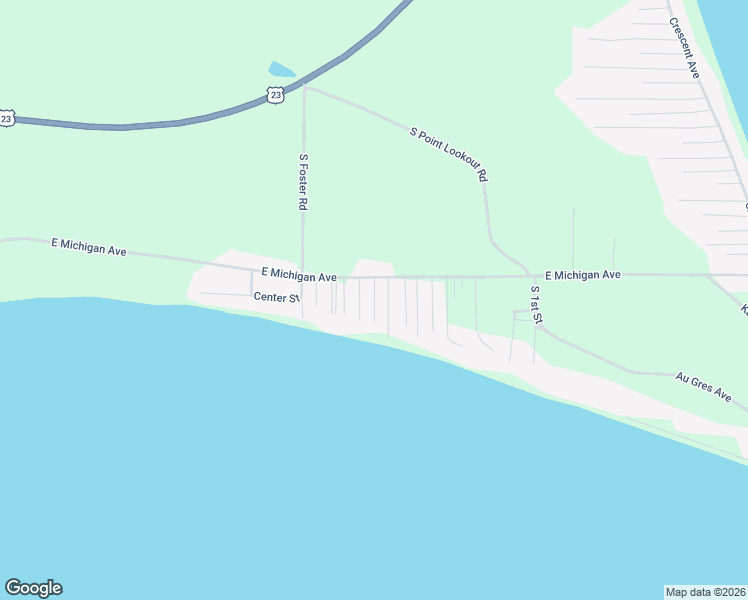 map of restaurants, bars, coffee shops, grocery stores, and more near 1016-1060 South 12th Street in Au Gres