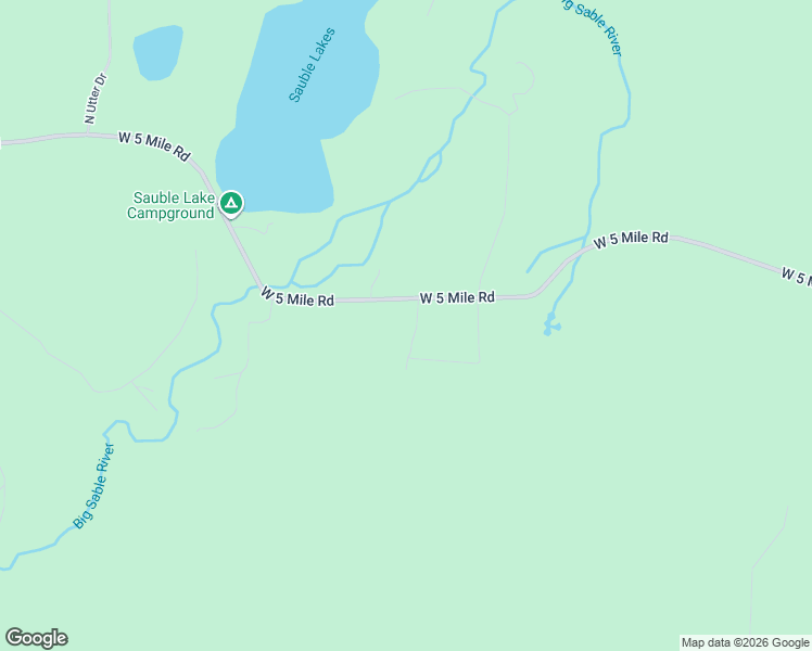 map of restaurants, bars, coffee shops, grocery stores, and more near 4697 North Pine Log Drive in Irons