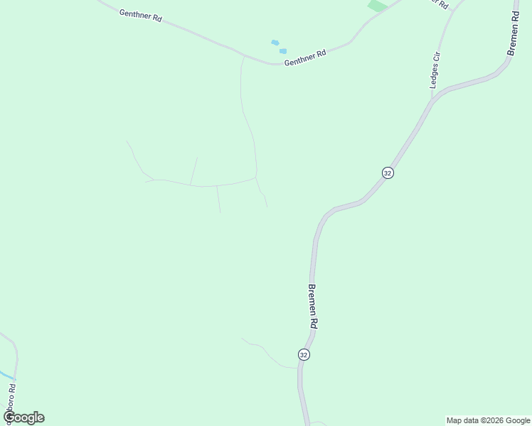 map of restaurants, bars, coffee shops, grocery stores, and more near 206 Ralph Wink Road in Waldoboro