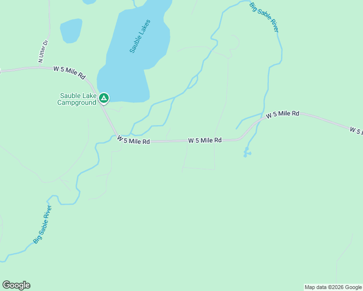 map of restaurants, bars, coffee shops, grocery stores, and more near 4697 North Pine Log Drive in Irons