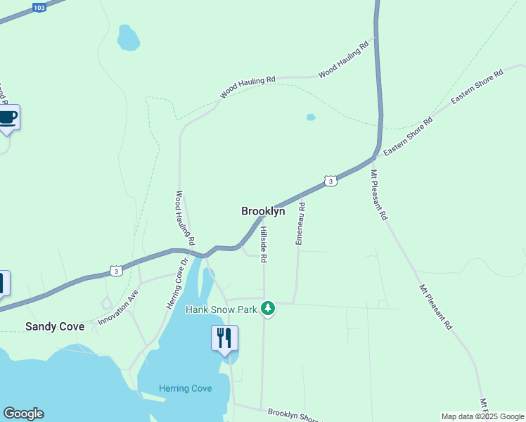 map of restaurants, bars, coffee shops, grocery stores, and more near in Brooklyn