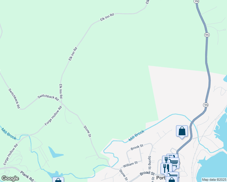 map of restaurants, bars, coffee shops, grocery stores, and more near in Port Henry