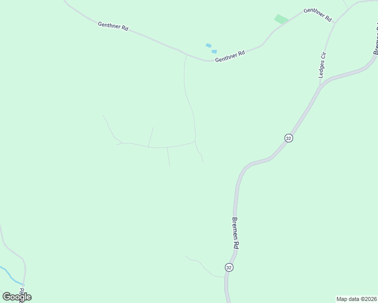 map of restaurants, bars, coffee shops, grocery stores, and more near 225 Ralph Wink Road in Waldoboro