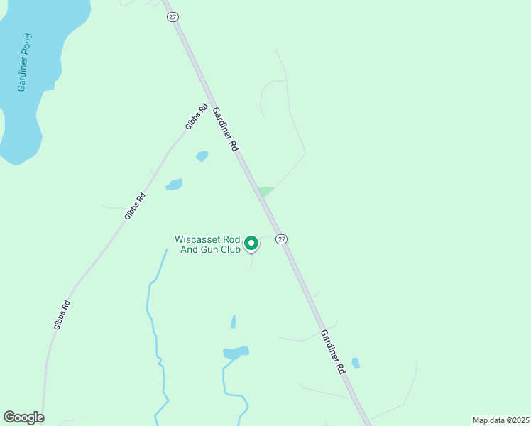map of restaurants, bars, coffee shops, grocery stores, and more near 524 Gardiner Road in Wiscasset