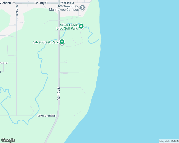 map of restaurants, bars, coffee shops, grocery stores, and more near 3407 South 10th Street in Manitowoc