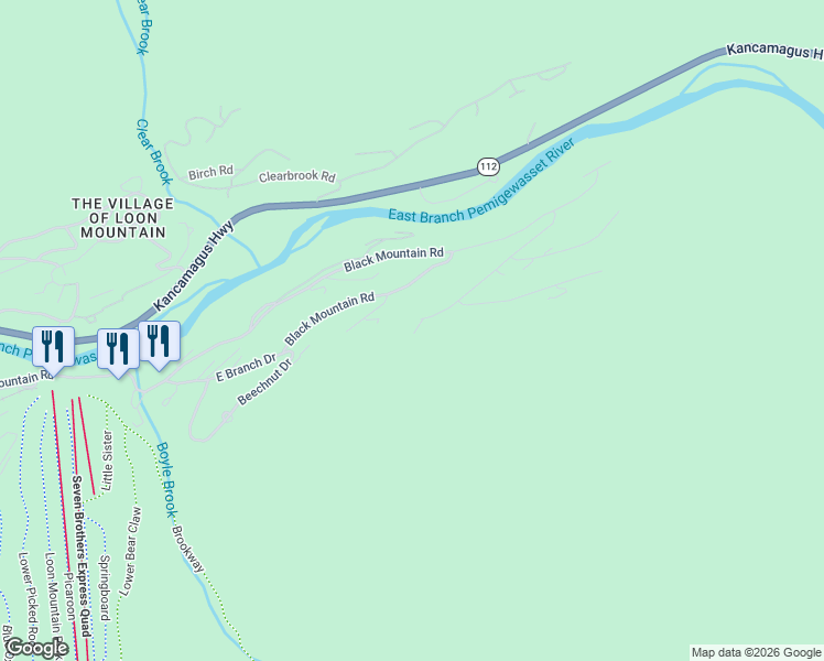 map of restaurants, bars, coffee shops, grocery stores, and more near 21 Hay Hill Road in Lincoln