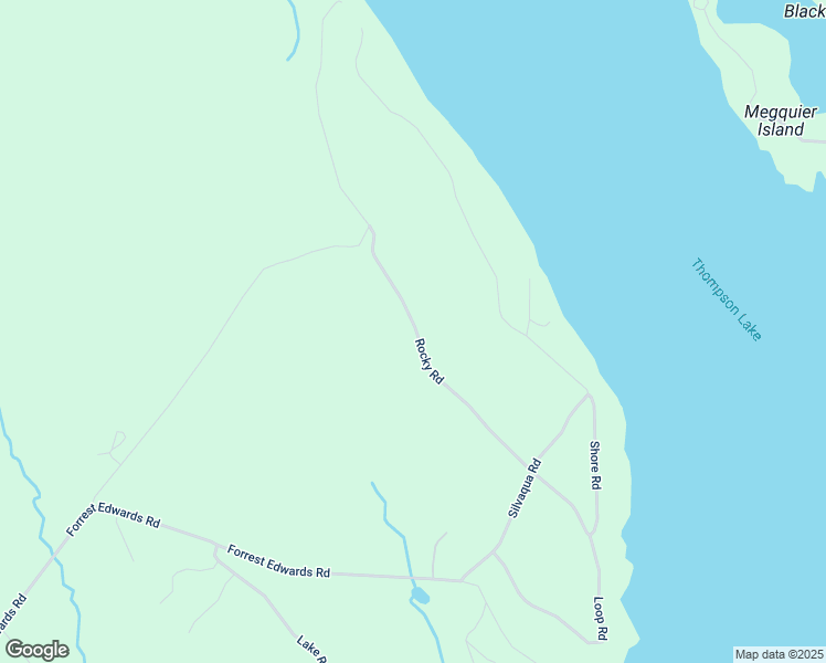 map of restaurants, bars, coffee shops, grocery stores, and more near 60 Rocky Road in Otisfield
