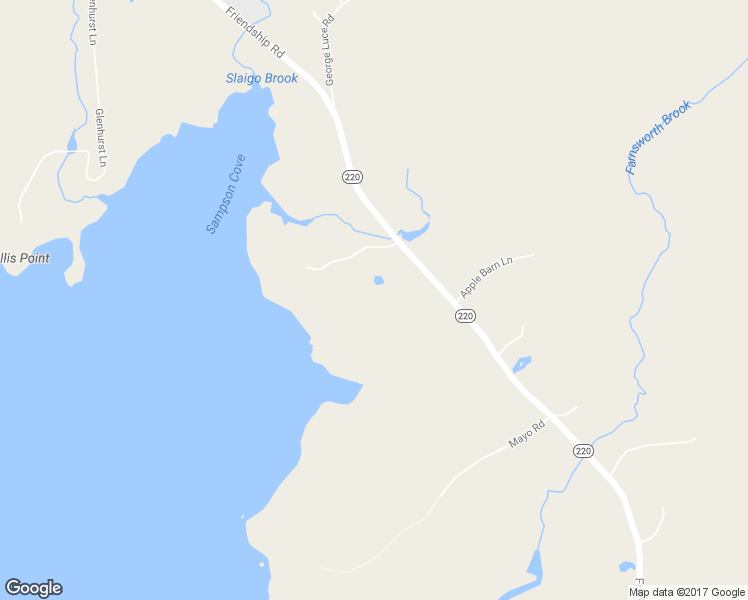 map of restaurants, bars, coffee shops, grocery stores, and more near 1793 Friendship Road in Waldoboro