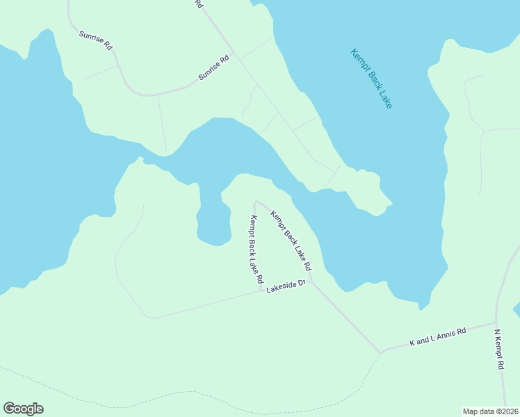 map of restaurants, bars, coffee shops, grocery stores, and more near 199 Kempt Back Lake Road in Yarmouth