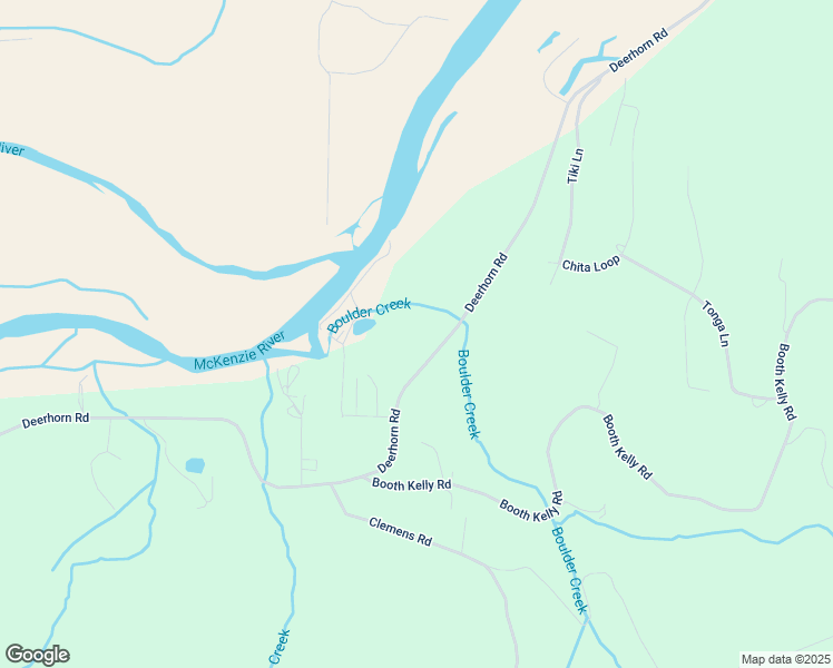 map of restaurants, bars, coffee shops, grocery stores, and more near 40091 Deerhorn Road in Springfield