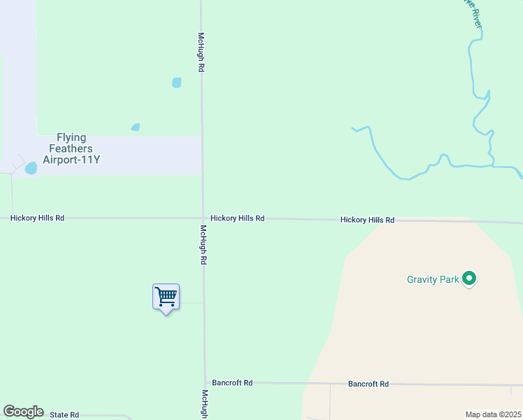 map of restaurants, bars, coffee shops, grocery stores, and more near W2848 Hickory Hills Road in Chilton
