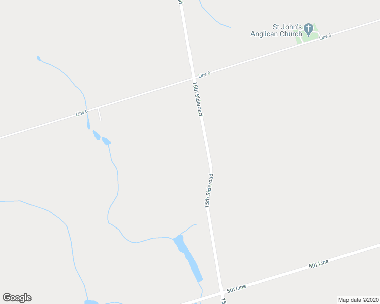 map of restaurants, bars, coffee shops, grocery stores, and more near 2200 15th Sideroad in New Tecumseth