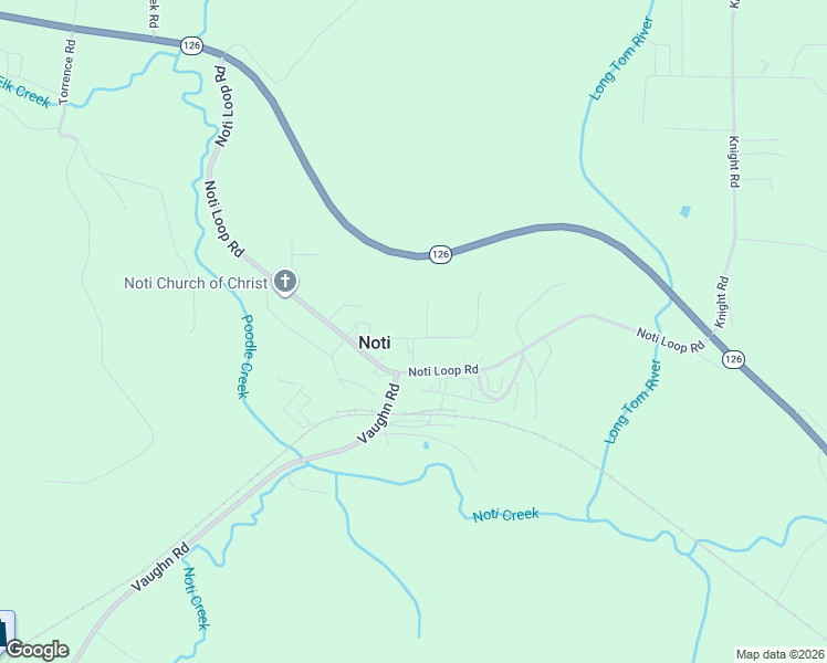 map of restaurants, bars, coffee shops, grocery stores, and more near 22555 Fir Street in Veneta