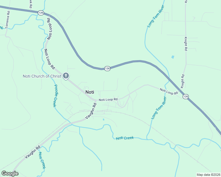 map of restaurants, bars, coffee shops, grocery stores, and more near 22597 Fir Street in Veneta