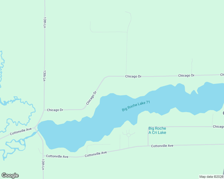 map of restaurants, bars, coffee shops, grocery stores, and more near 1327 Chicago Drive in Friendship