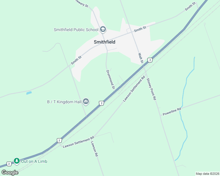 map of restaurants, bars, coffee shops, grocery stores, and more near 112 Drummond Street in Brighton