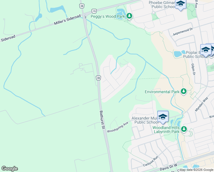 map of restaurants, bars, coffee shops, grocery stores, and more near in Newmarket