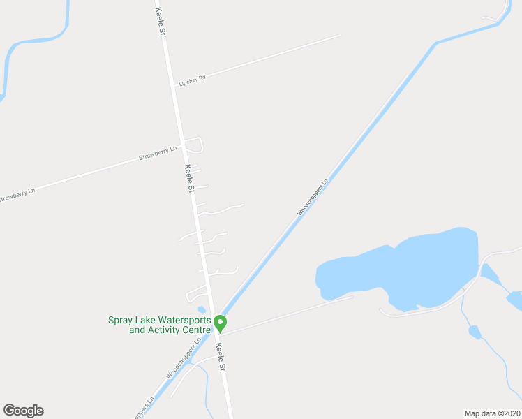 map of restaurants, bars, coffee shops, grocery stores, and more near 18367 Keele Street in Newmarket