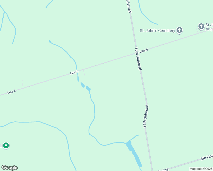 map of restaurants, bars, coffee shops, grocery stores, and more near 2200 15th Sideroad in New Tecumseth