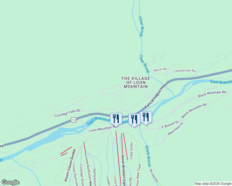 map of restaurants, bars, coffee shops, grocery stores, and more near 26 Fox Run Road in Lincoln