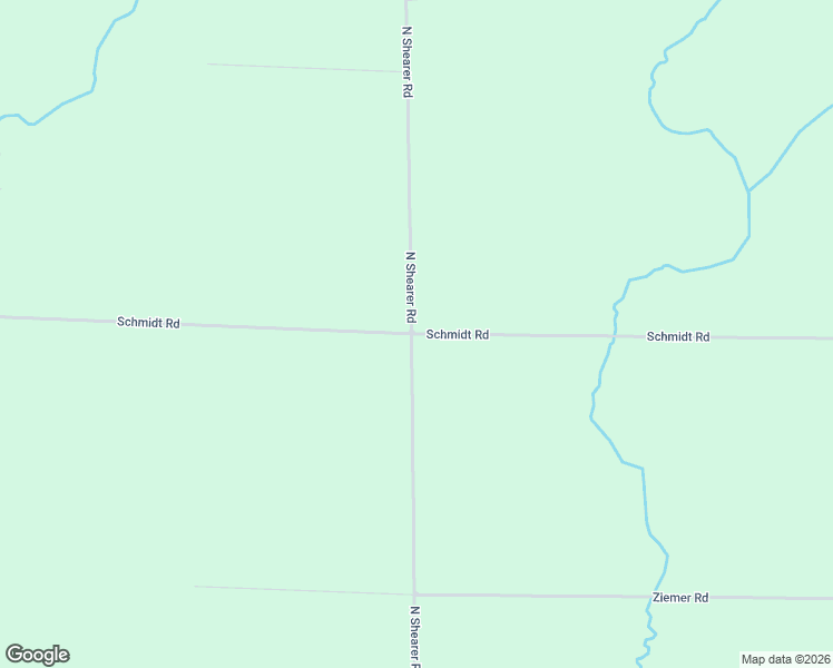 map of restaurants, bars, coffee shops, grocery stores, and more near 4999 Schmidt Rd in Gladwin