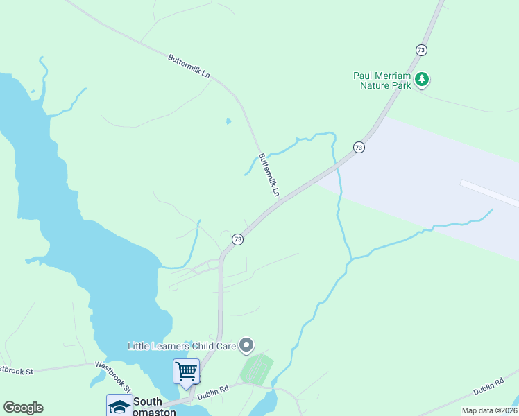 map of restaurants, bars, coffee shops, grocery stores, and more near 136 Elm Street in South Thomaston