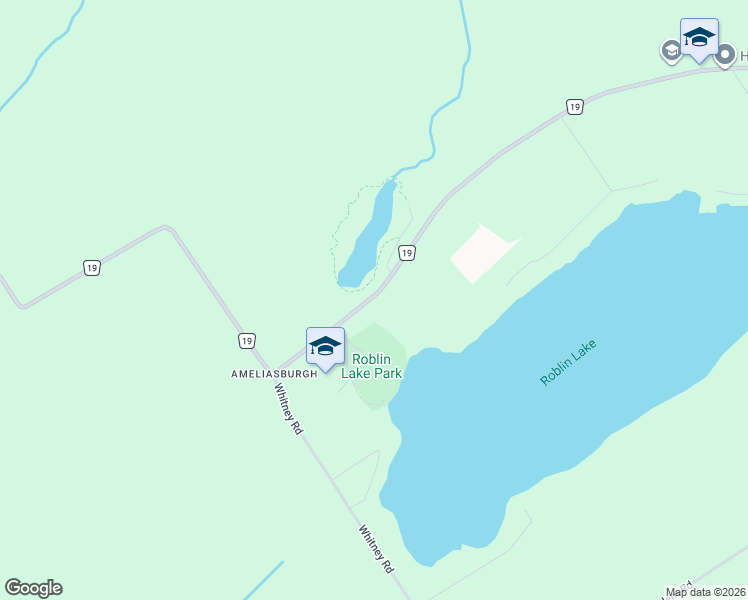 map of restaurants, bars, coffee shops, grocery stores, and more near 473 County Road 19 in Prince Edward