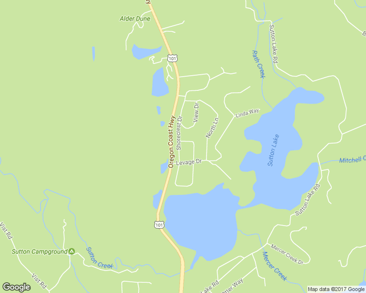 map of restaurants, bars, coffee shops, grocery stores, and more near 89301 Shorecrest Drive in Florence