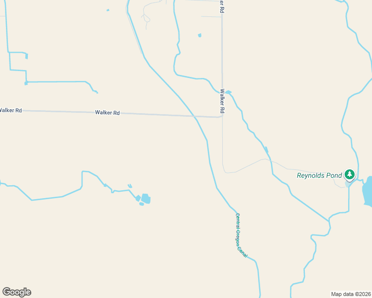 map of restaurants, bars, coffee shops, grocery stores, and more near 25945 Walker Road in Bend