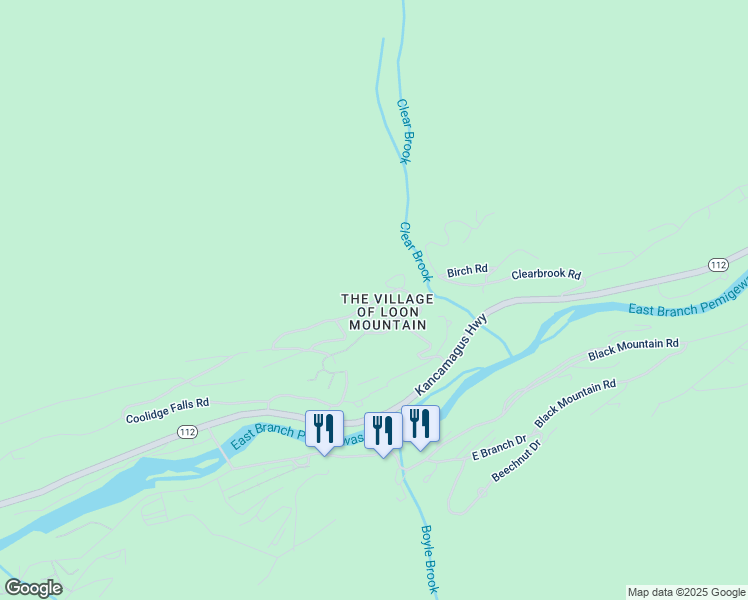 map of restaurants, bars, coffee shops, grocery stores, and more near 13 Whaleback Road in Lincoln