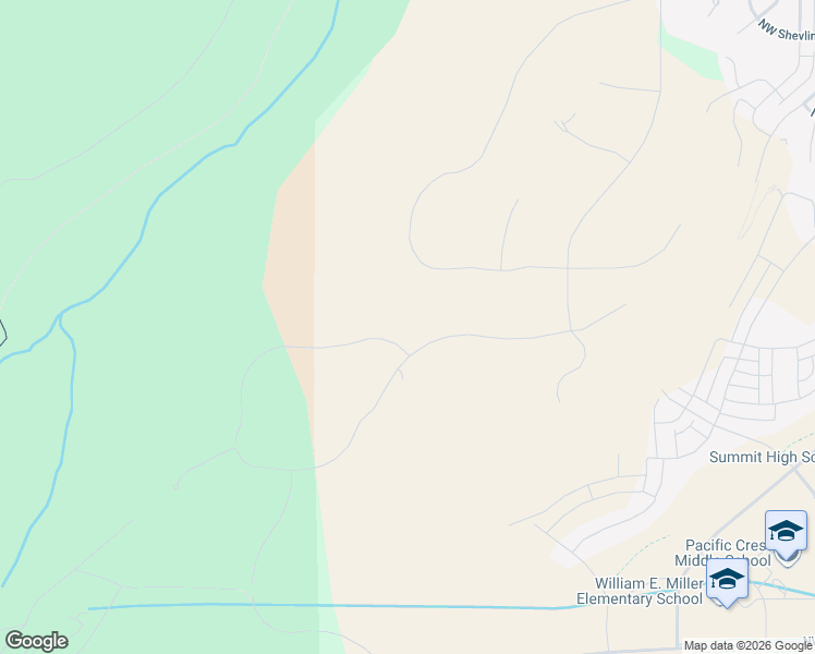 map of restaurants, bars, coffee shops, grocery stores, and more near 18890 Golden Mantle Loop in Bend