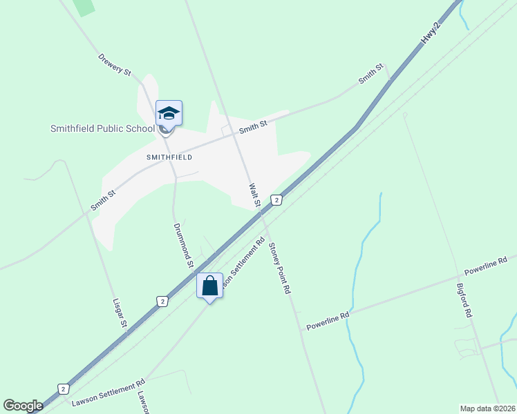 map of restaurants, bars, coffee shops, grocery stores, and more near 22 Walt Street in Brighton