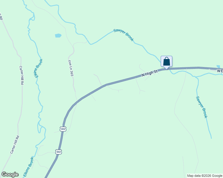 map of restaurants, bars, coffee shops, grocery stores, and more near 28 Colony Lane in Bridgton